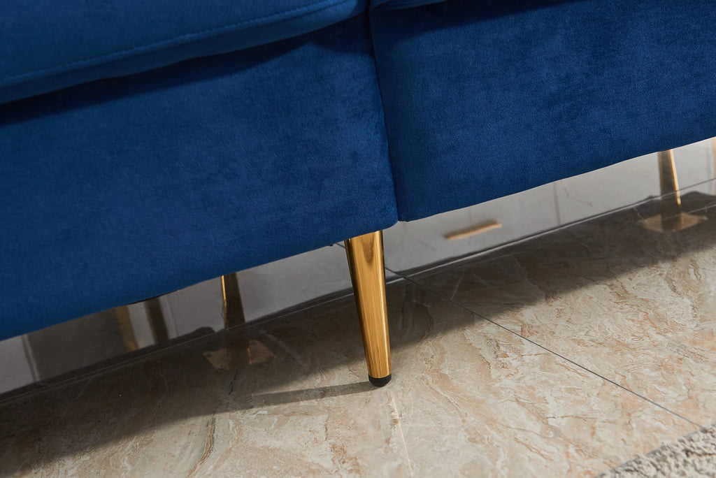 Velvet Fabric Sofa A8102