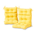 Outdoor High Back Chair Cushion Set of 2 Q2626