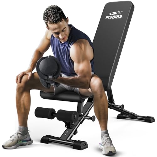 Adjustable Strength Training Weight Bench F21330