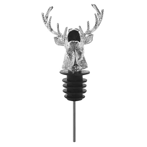 Deer Head Wine Pourer with Silicone Stopper R220652