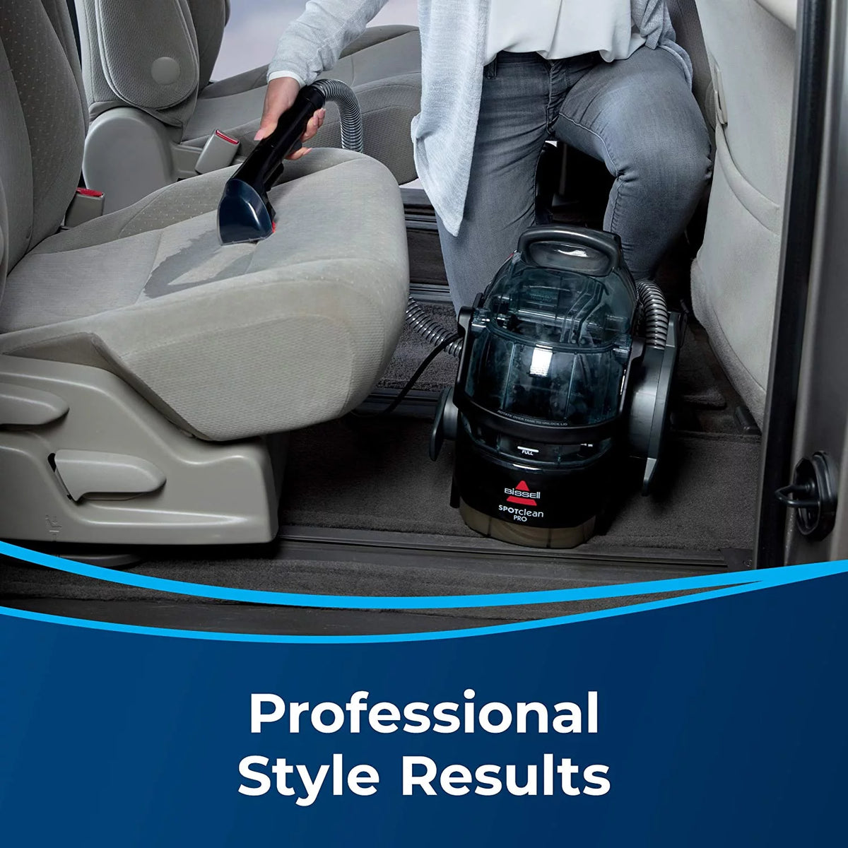 Lightweight Portable Carpet Cleaner, Black S49045