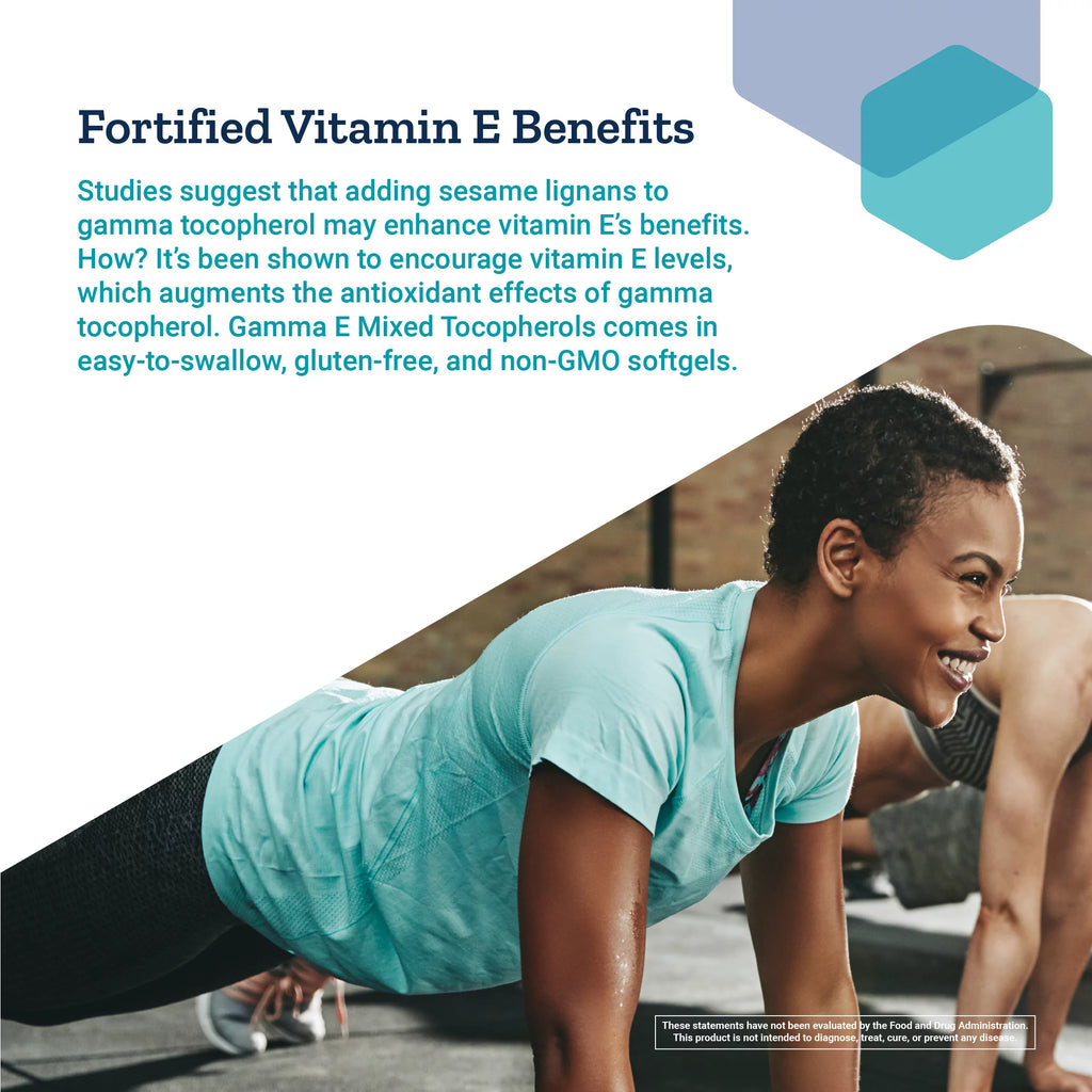 Vitamin E Mixed Tocopherols with Sesame Lignans 60 Softgels R215369