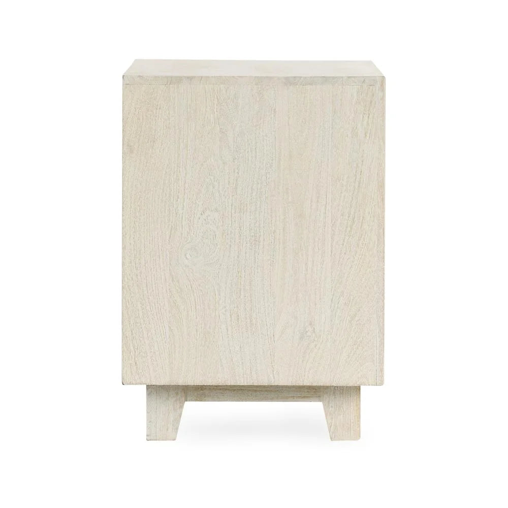 Two-Drawer Mango Wood Nightstand H947932