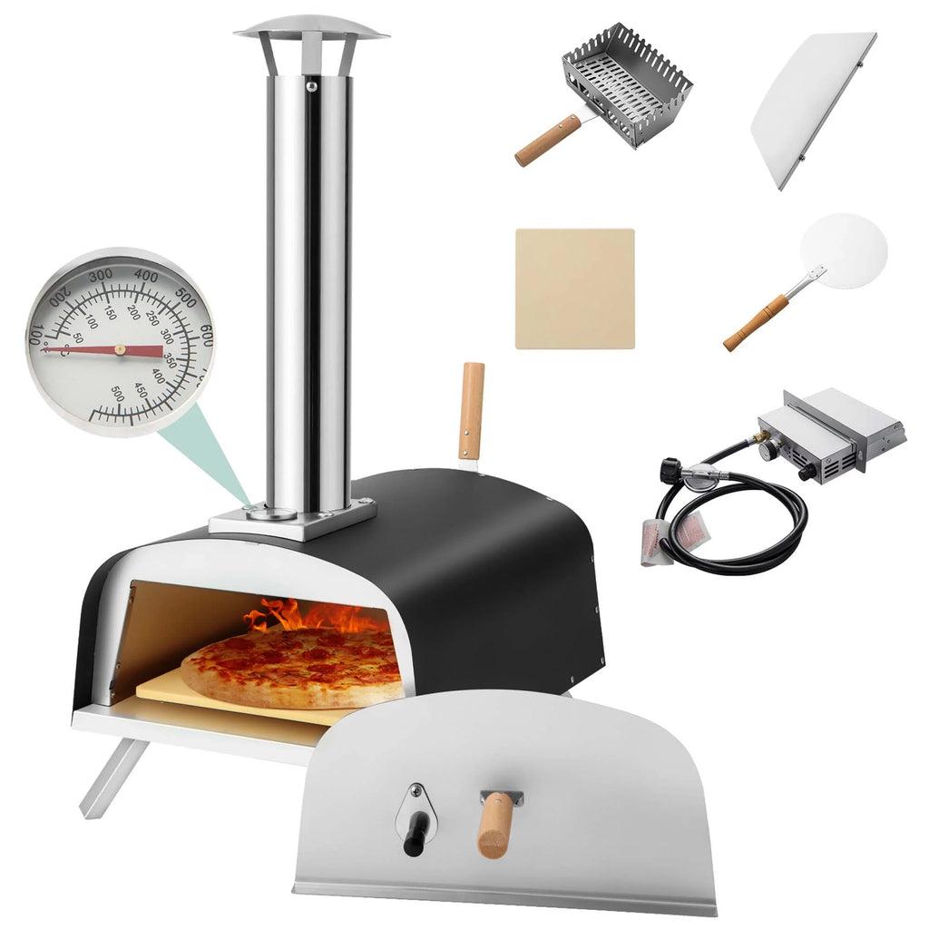 12 Multi-Fuel Propane & Wood Fired Pizza Oven Q27619