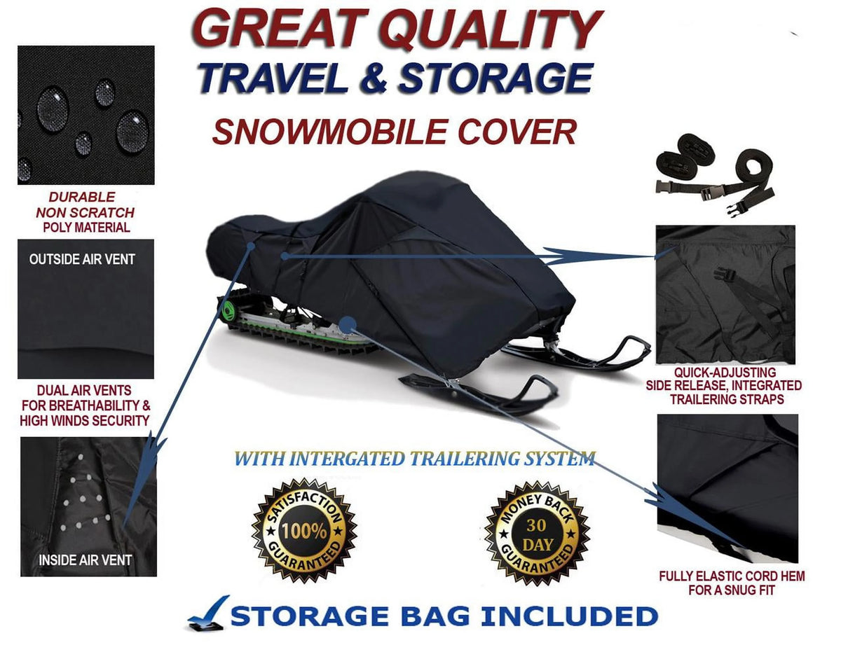 300D Snowmobile Travel and Storage Cover Q443831