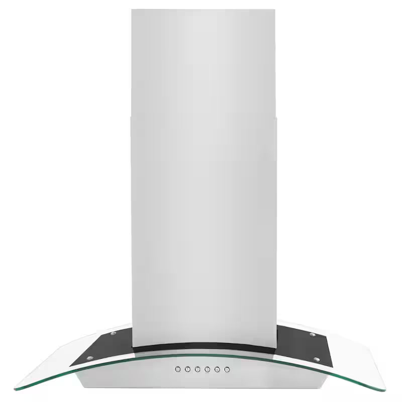 36 in. 400 CFM Convertible Island Mount Range Hood in Stainless Steel G53586