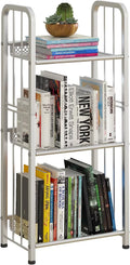 White 3 Tiers Bookshelf Storage Shelf X268