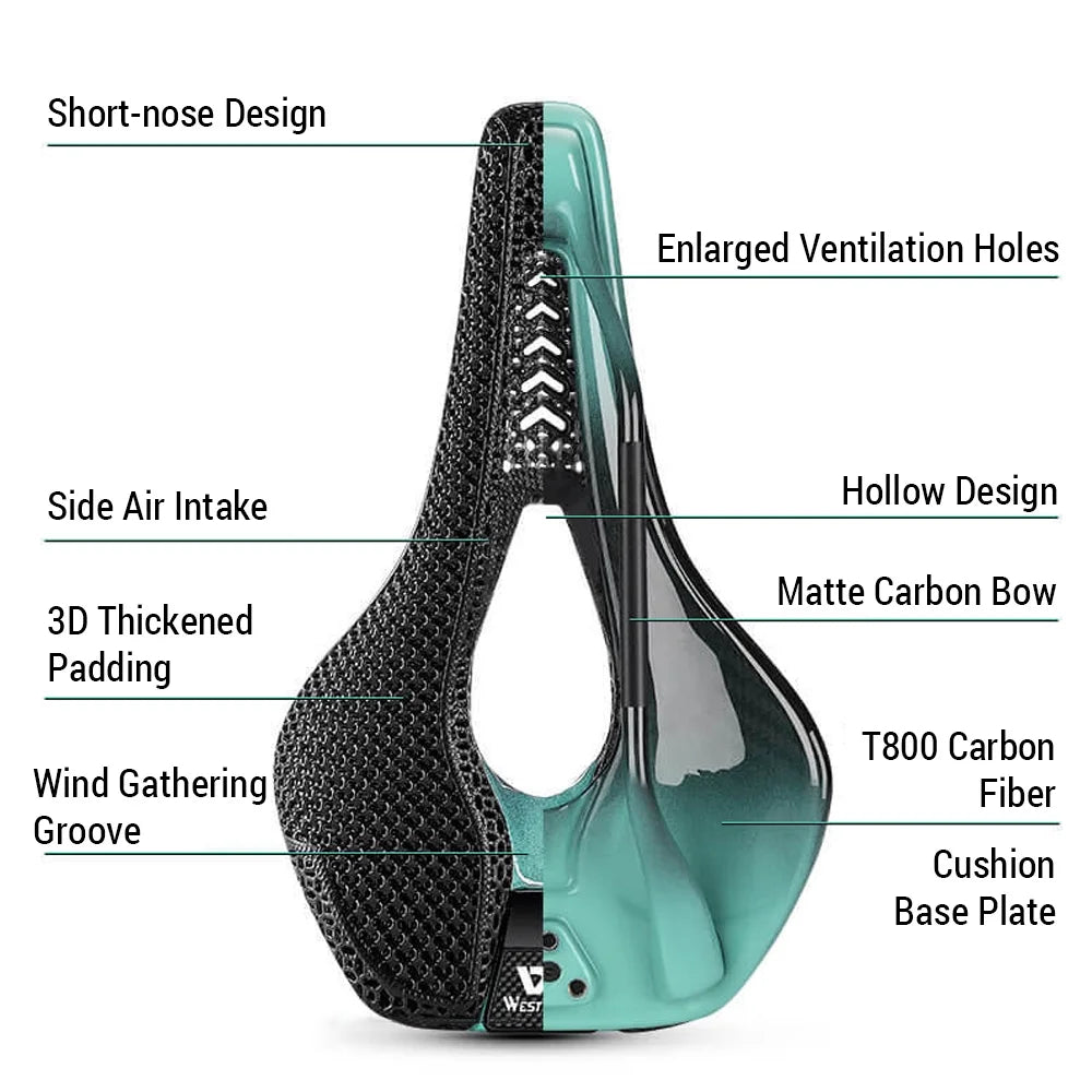 Carbon Fiber Bike Seat Y895860
