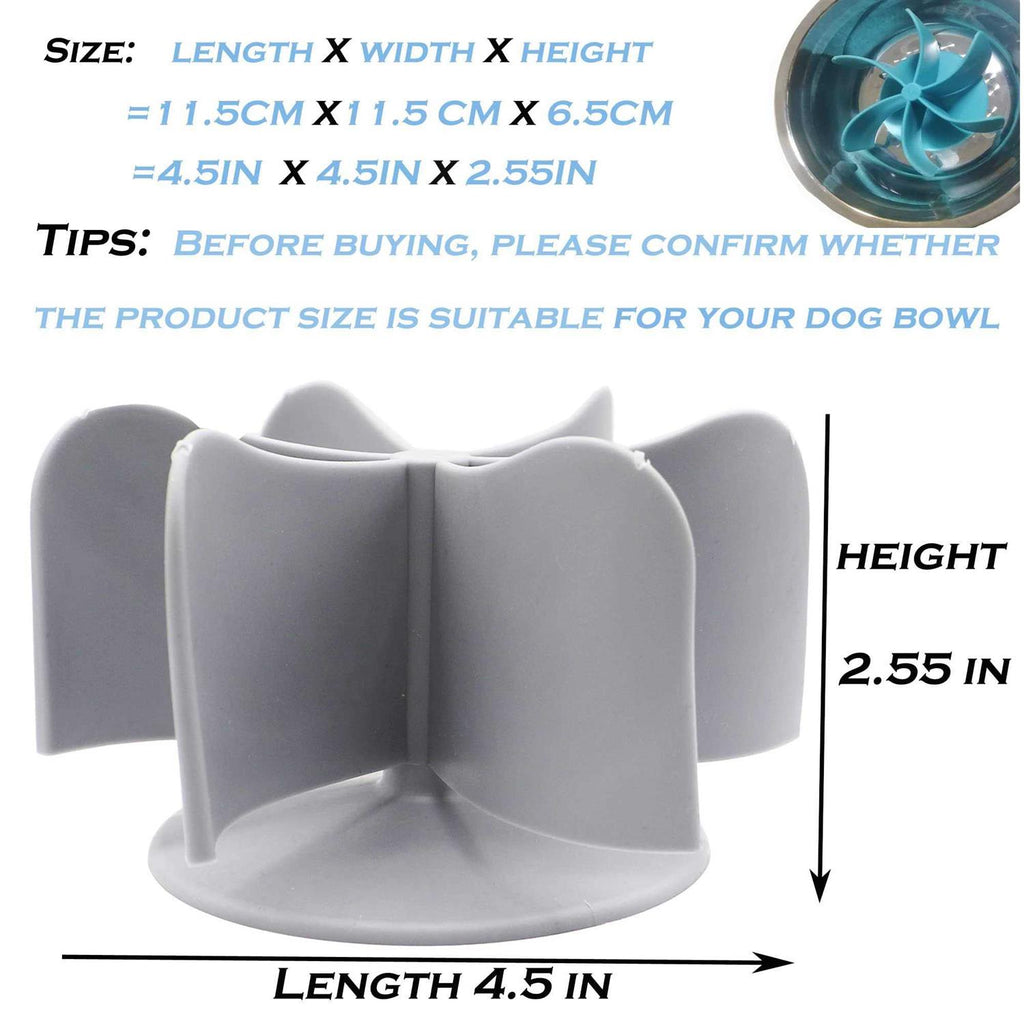 White Dog Slow Feeder B1319