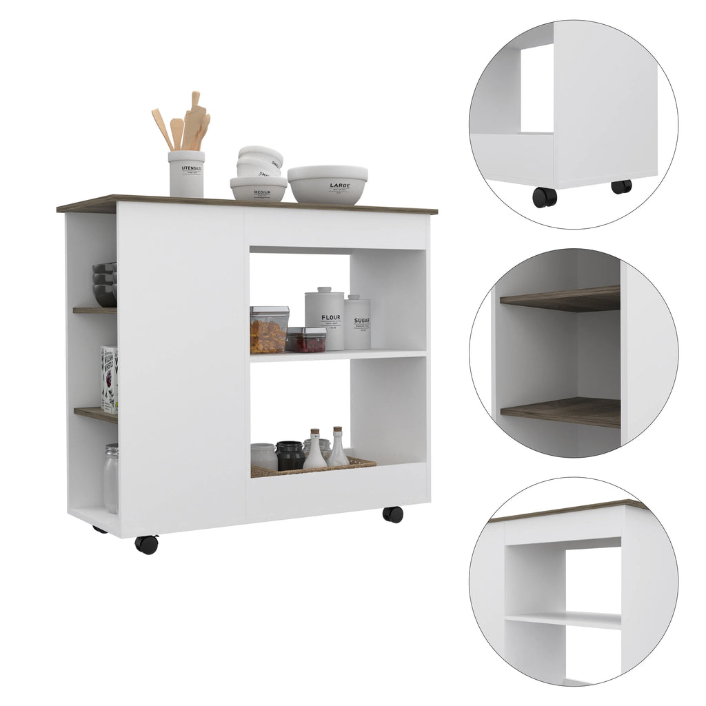 5-Shelf Kitchen Cart Y53955