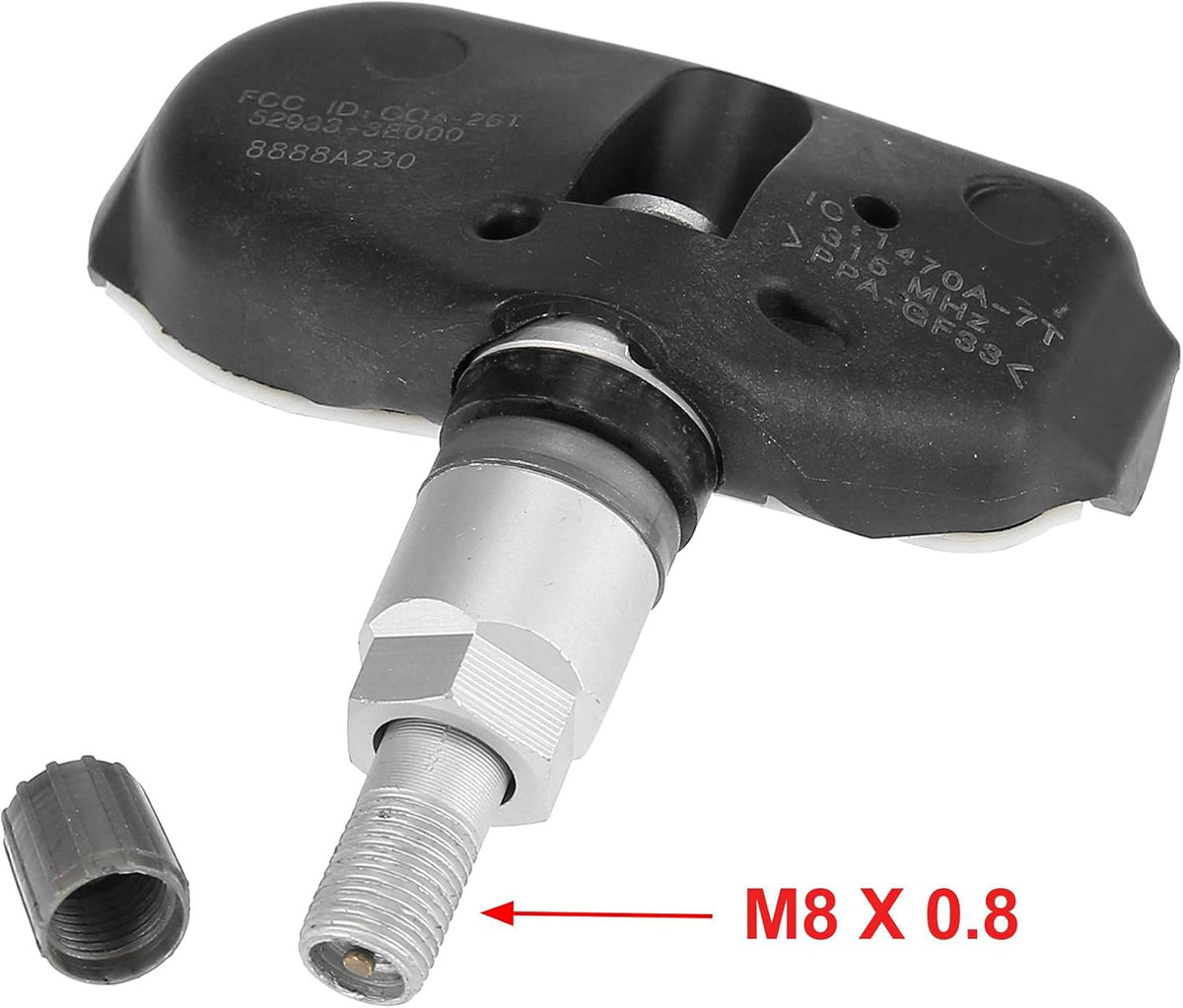 4pcs 315MHz TPMS Sensor Tire Pressure Monitoring System I268287