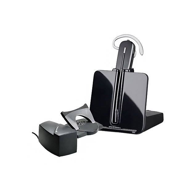 Refurbished Noise-Canceling Wireless Headset with Remote Handset Lifter U341962