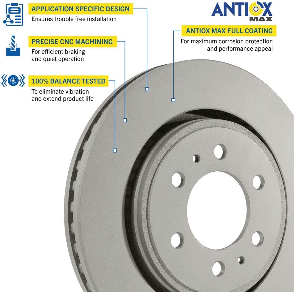 Front Brake Calipers Rotors Ceramic Pads G270