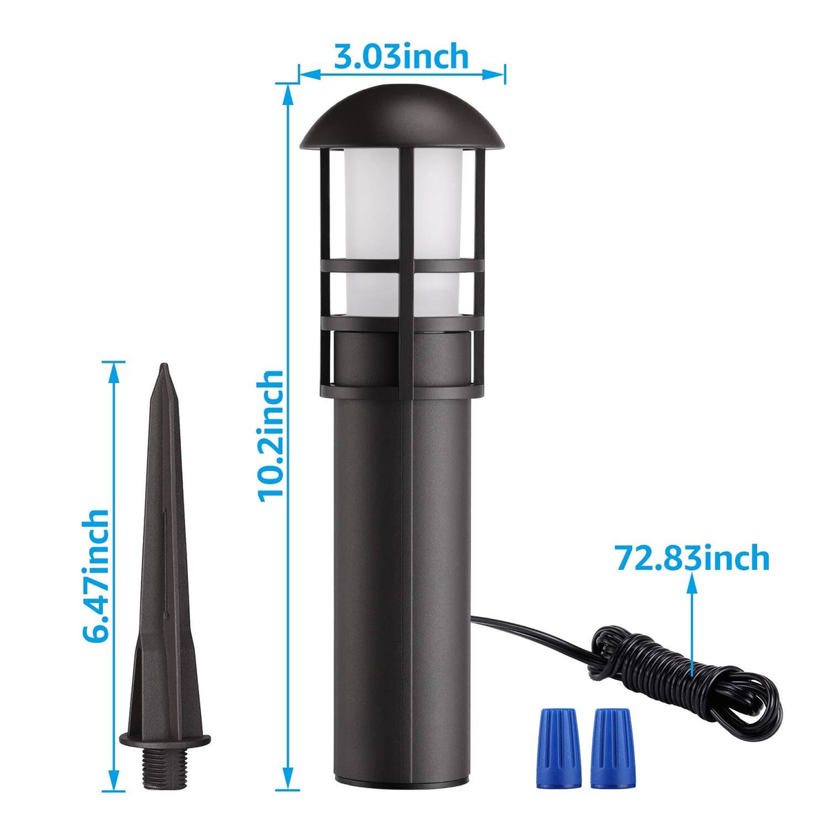 12 Pack Low Voltage LED Landscape Light P76099