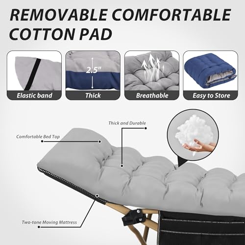 Folding Camping Cot with Large Pocket V8316