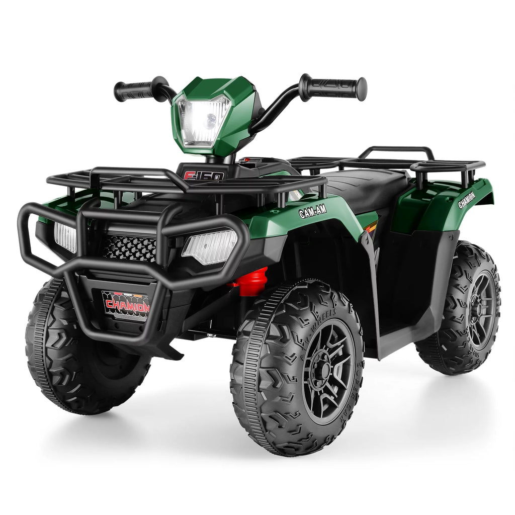 12V Kids Ride on ATV 4-Wheeler Quad Electric Car Rose Red R2265