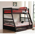 Twin Over Full Wood Bunk Bed G140717