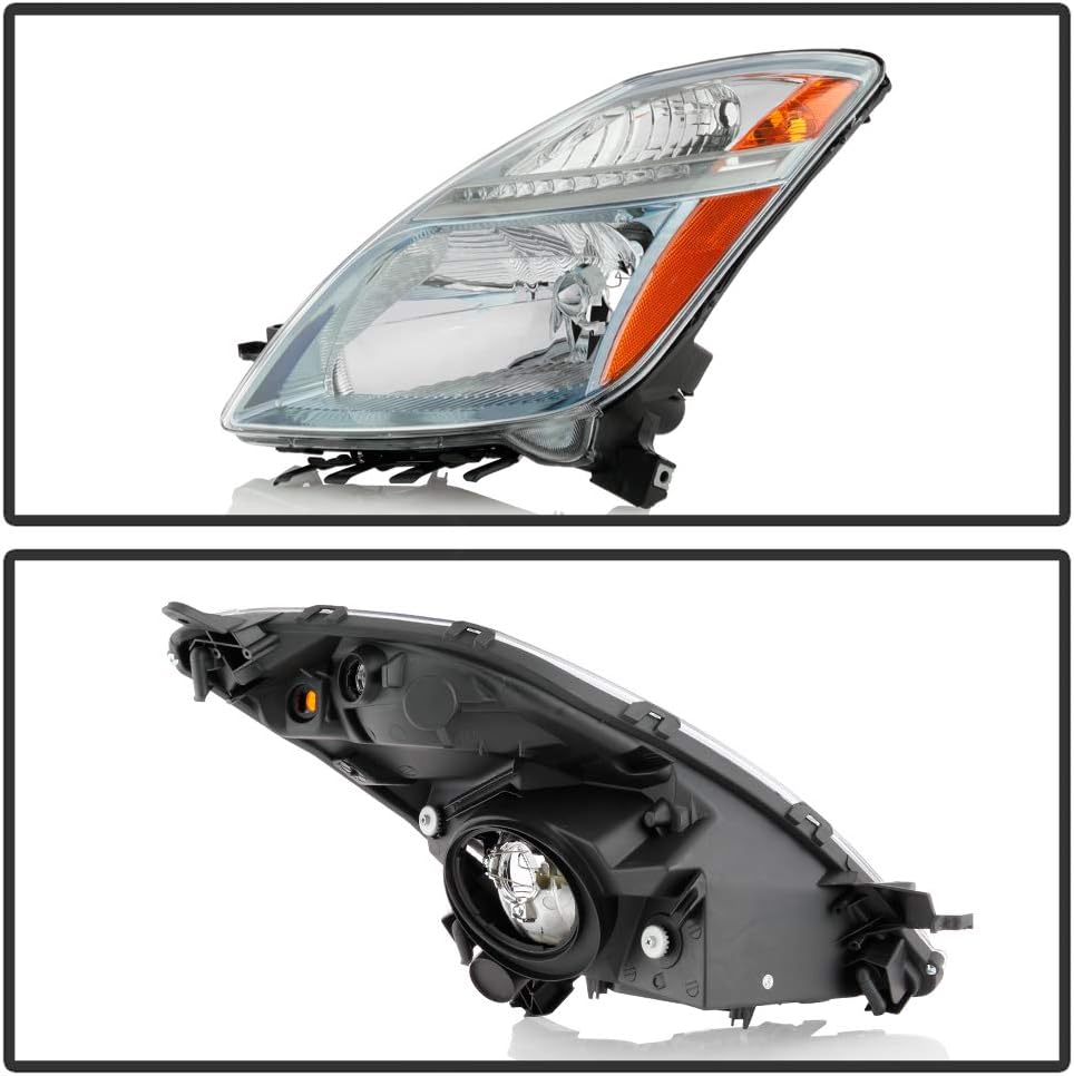 Chrome Headlights Headlamps Replacement Set X100621