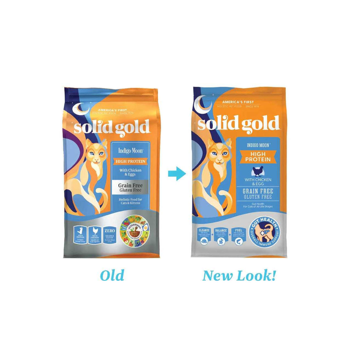 Solid Gold Indigo Moon Dry Cat Food U586032