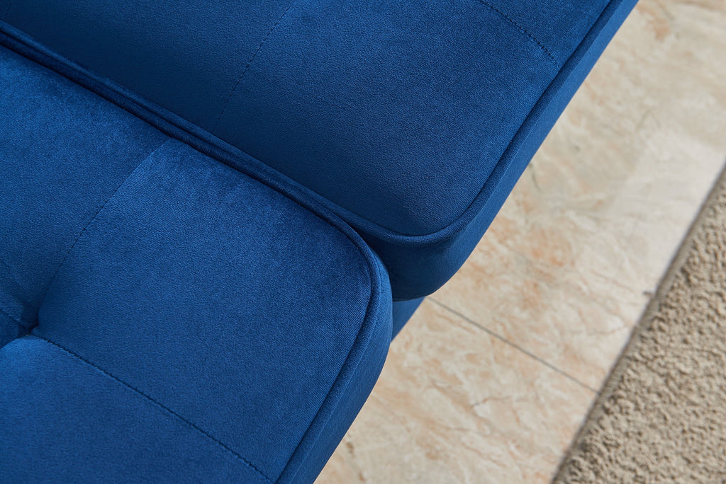 Velvet Fabric Sofa A8102