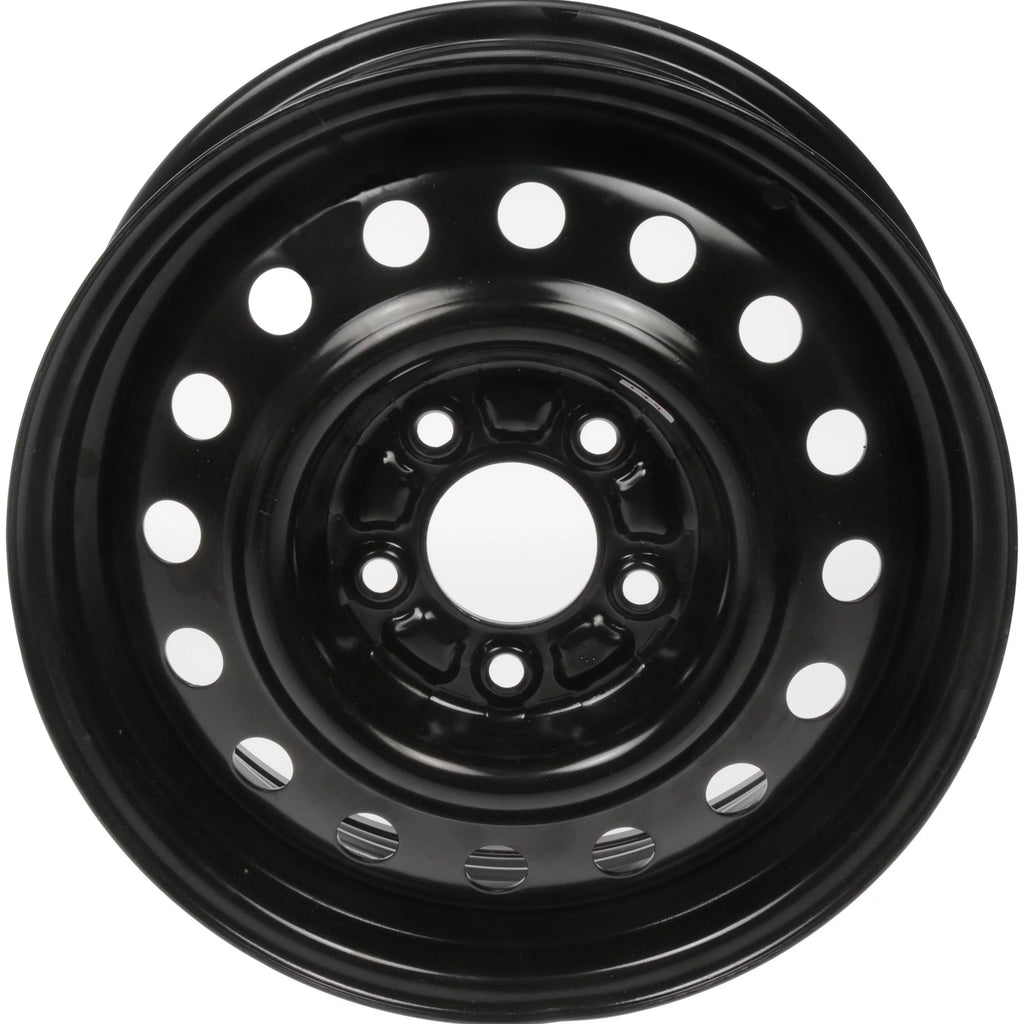 Steel 15 x 6-inch 5-Lug Black Wheel Rim A297831