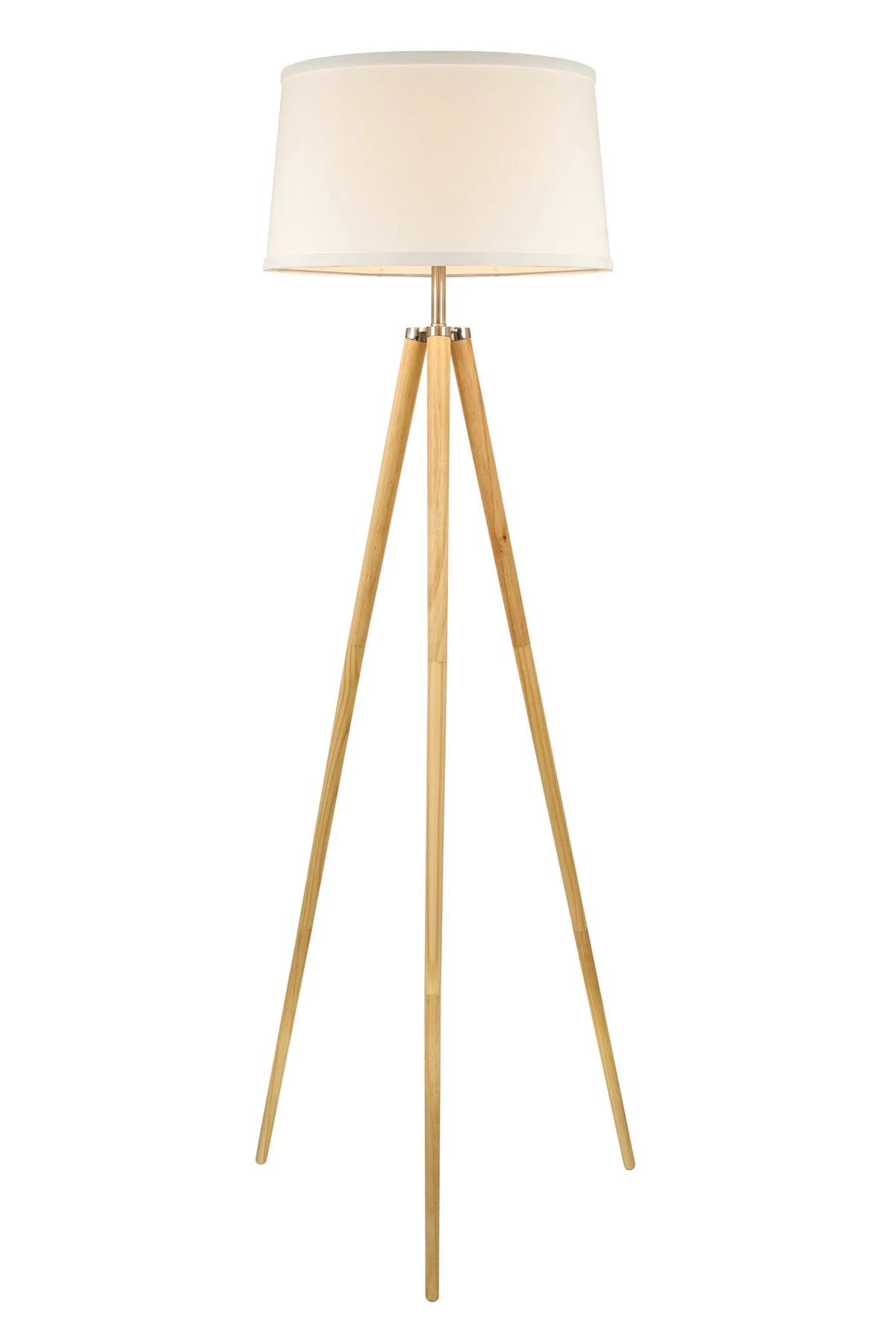 61" Mid Century Tripod LED Floor Lamp F371