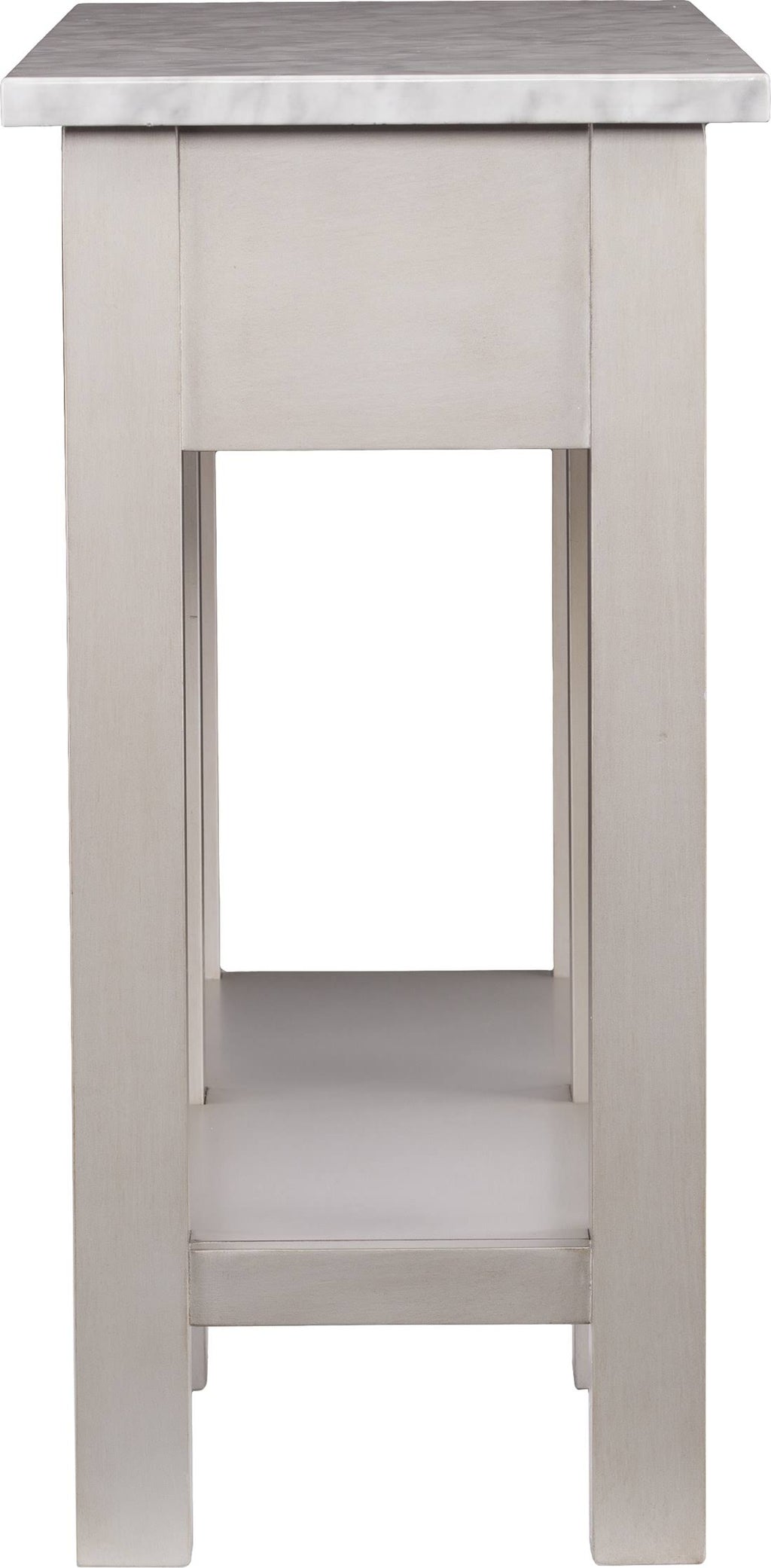 Faux Marble Rectangular Console Table J2166