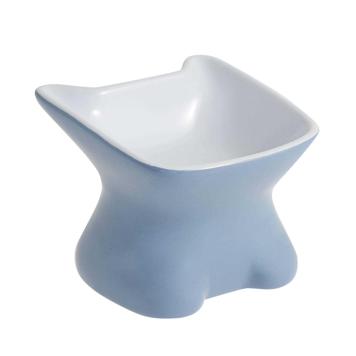 Elevated Ceramic Cat Bowl L313230