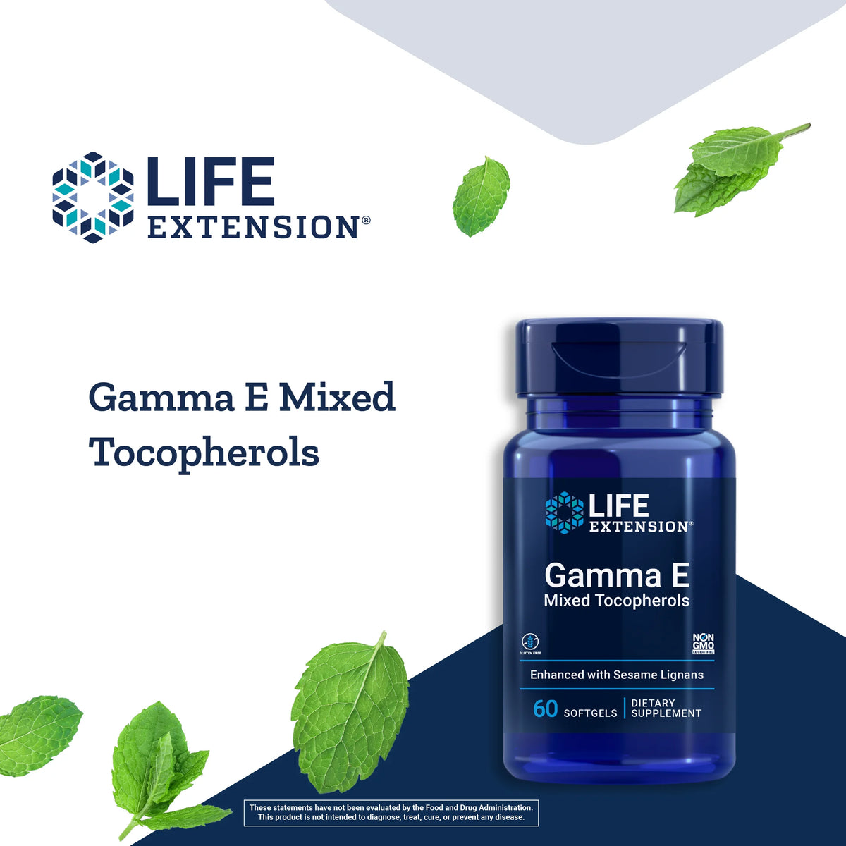 Vitamin E Mixed Tocopherols with Sesame Lignans 60 Softgels R215369