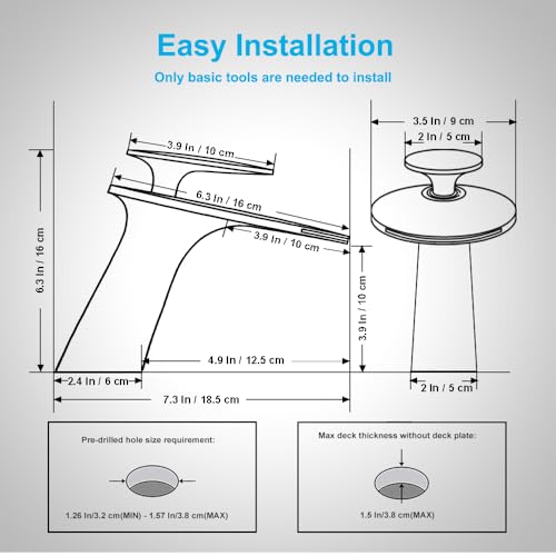 Chrome Single Handle Brass Bathroom Faucet with Pop Up Drain C6694