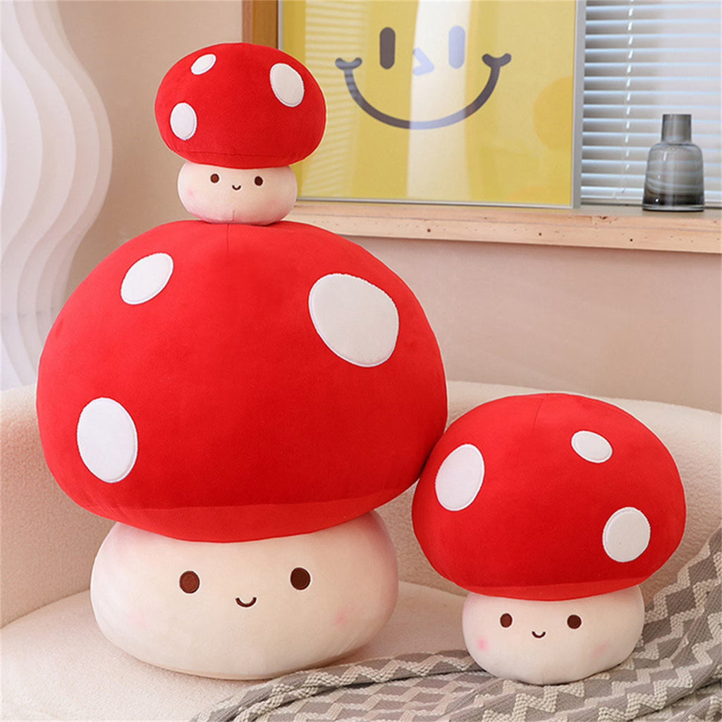 Cute Mushroom Plush Toy Stuffed Doll Pillow H688376