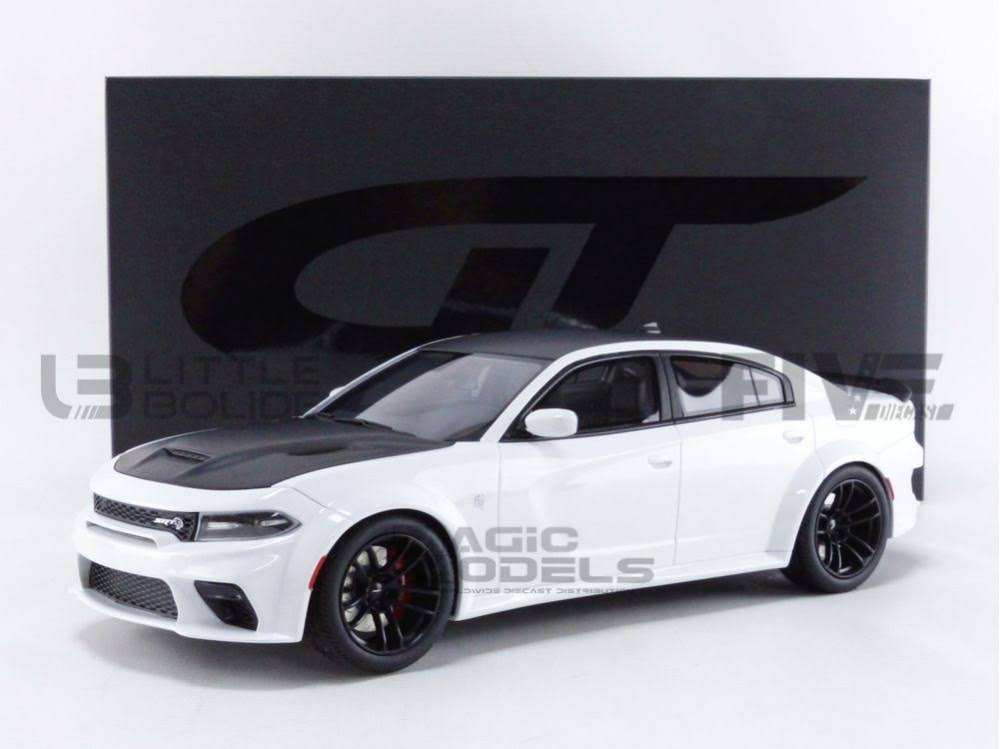 White 1/18 Dodge Charger SRT L561440