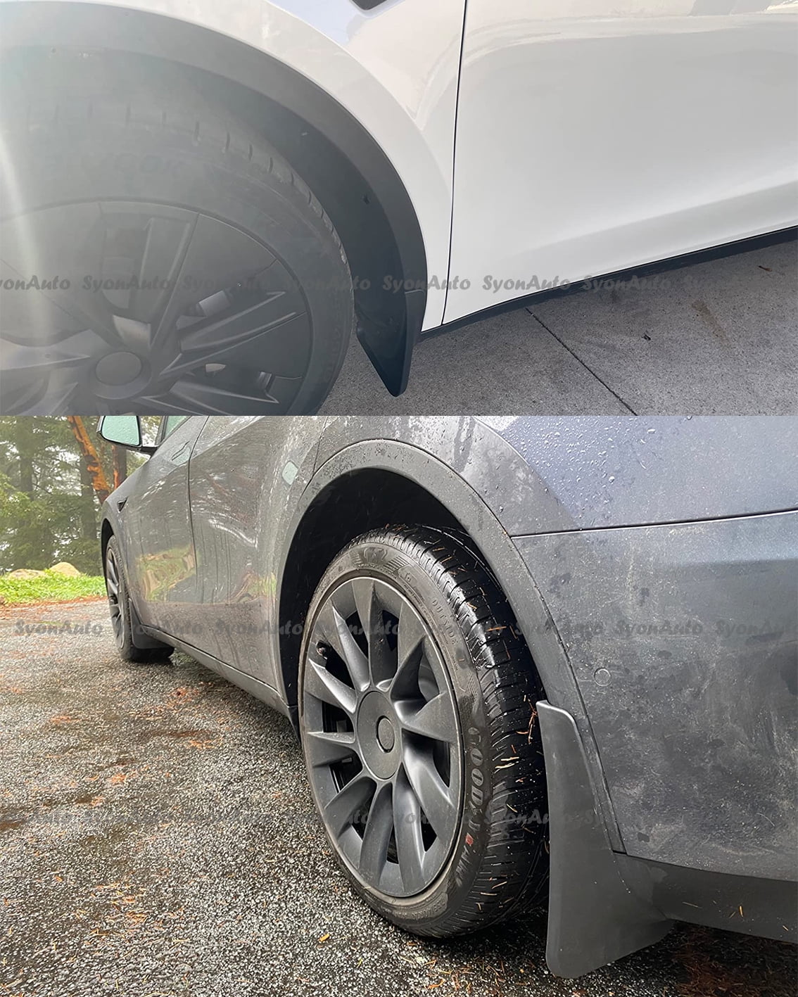 4 Pcs Mud Flap Splash Guards Set L97562