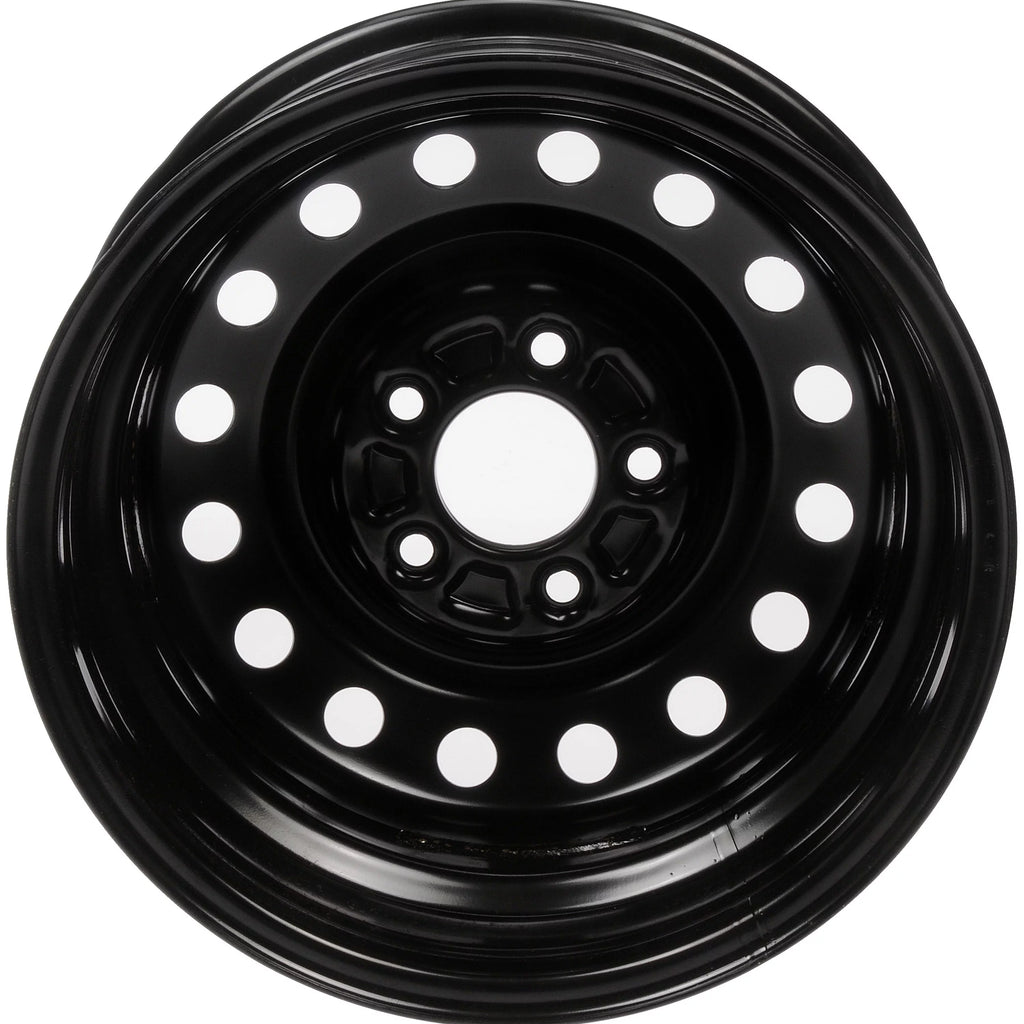 Steel 15 x 6-inch 5-Lug Black Wheel Rim A297831
