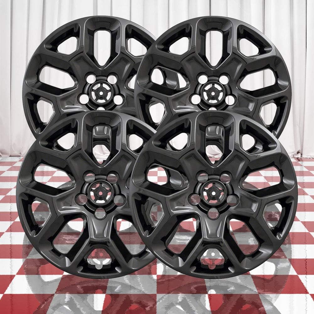 Set of 4 Gloss Black 17" Wheel Skins K41253